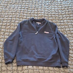 Vineyard Vines Men's Blue Zip-Up Sweater